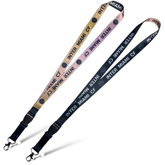 Inter Miami CF Lanyard with Double Sided Graphics - Picture 2 of 2